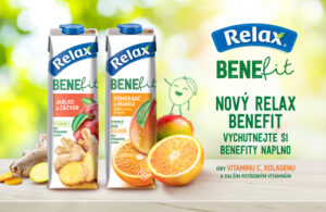 Nový Relax Benefit! Chuť plná sily a vitality