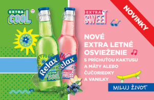 Nové EXTRA letné osvieženie príchutí Kaktusu a Mäty alebo Čučoriedky a Vanilky