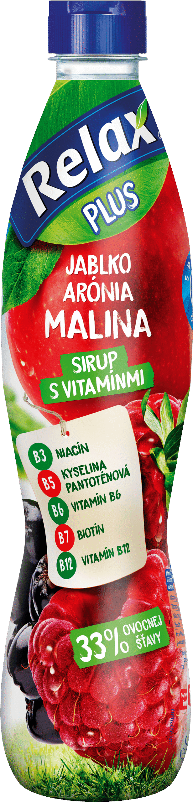 33% jablko – arónia – malina - SIRUPY - výživový doplnok
