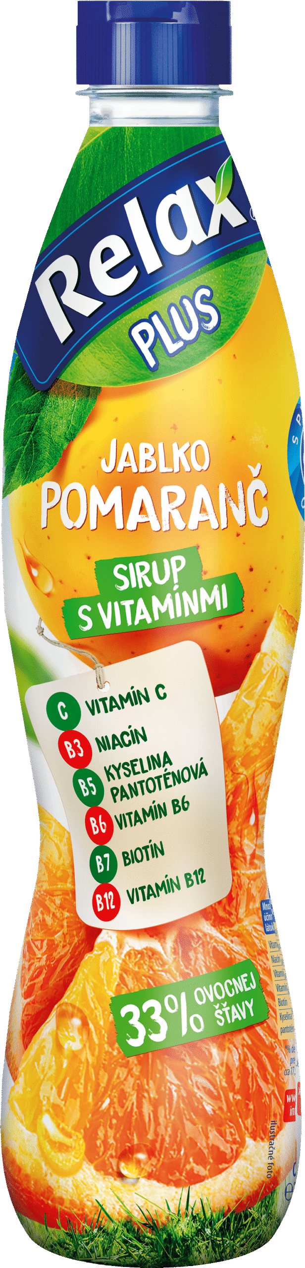 33% jablko – pomaranč - SIRUPY - výživový doplnok