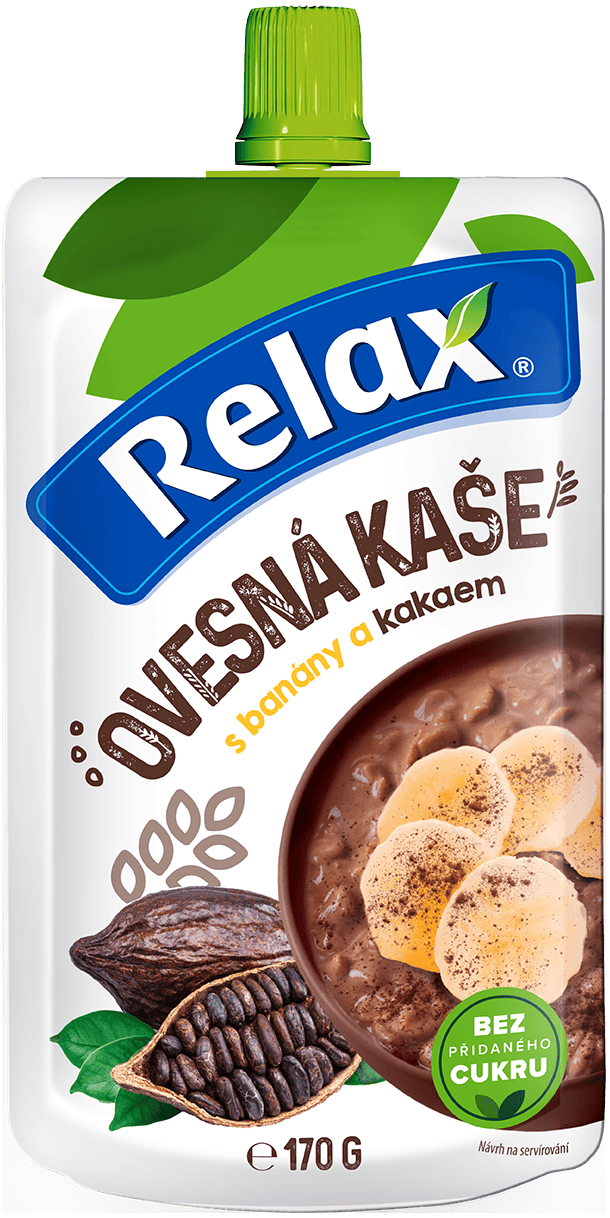 Banán – kakao - Ovsená kaša