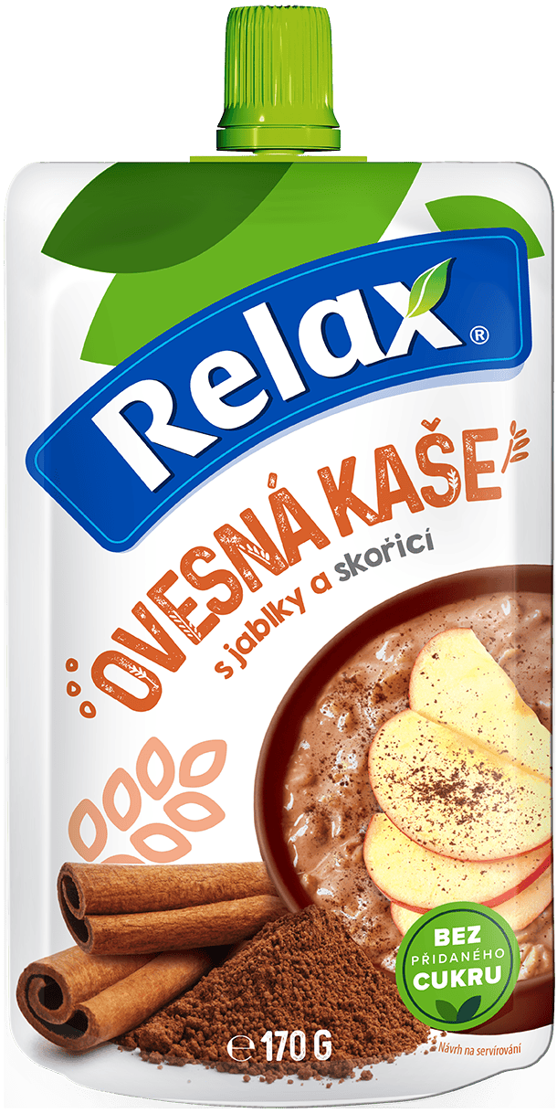 Jablko – škorica - Ovsená kaša
