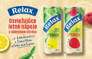 Lemonády Relax prinášajú letné osvieženie