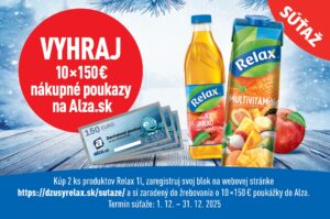 Zapoj sa do súťaže s CBA a vyhraj poukážky do ALZY!