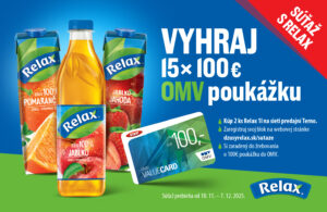 Zapoj sa do súťaže v sieti predajní TERNO a vyhraj poukážky do OMV!