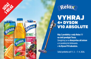 Zapoj sa do súťaže v sieti predajní TESCO a vyhraj Dyson V10 absolute!